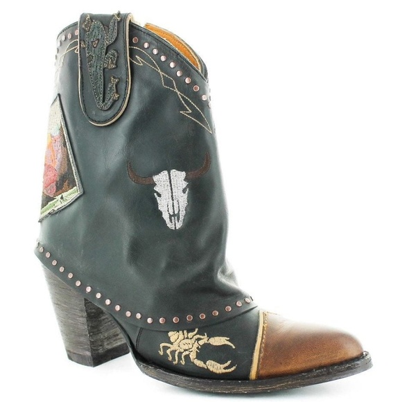 NWT NWB Old Gringo Bellemont Boots Ankle Black - Picture 6 of 8